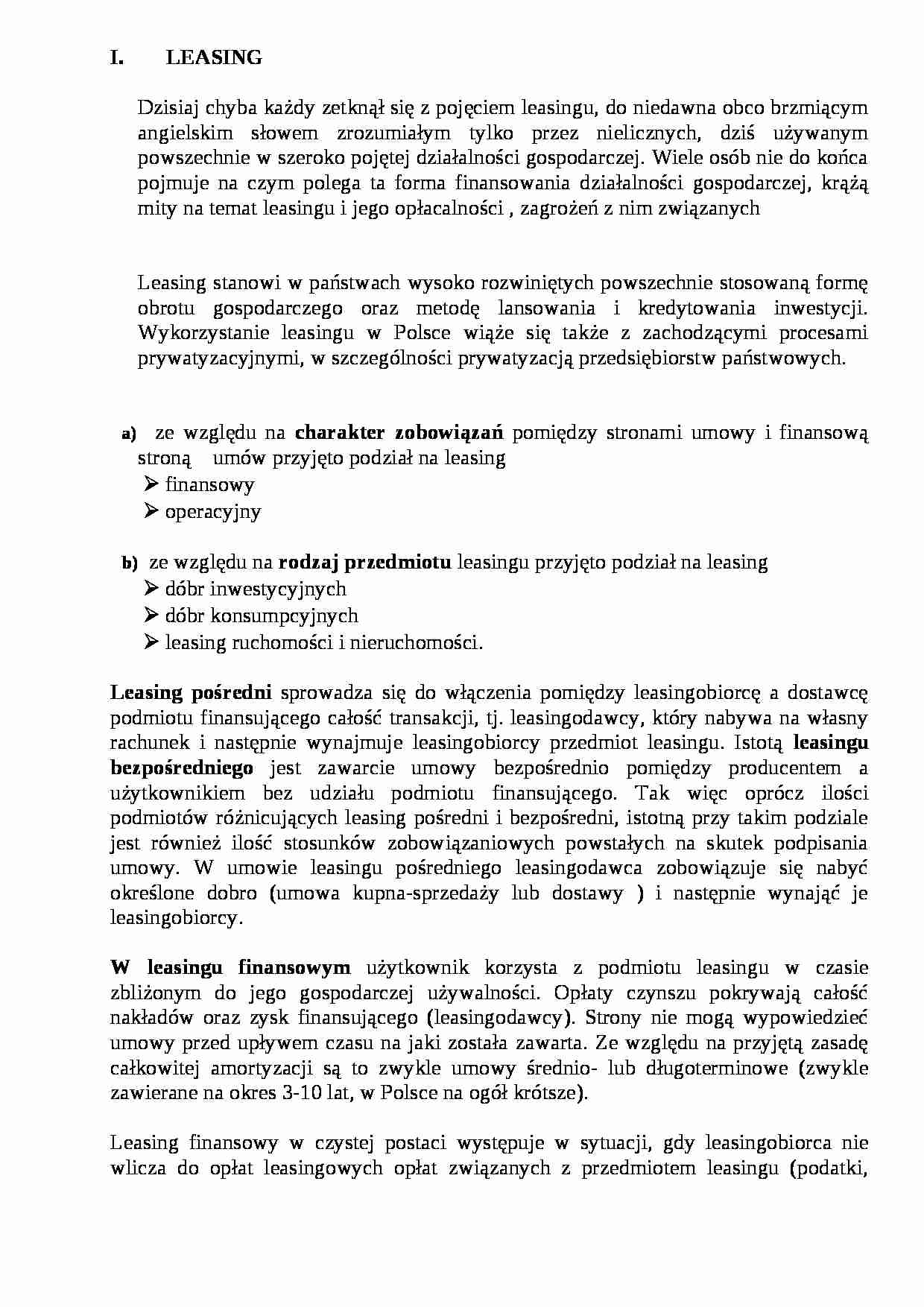 finanse - podstawowe pojęcia - strona 1