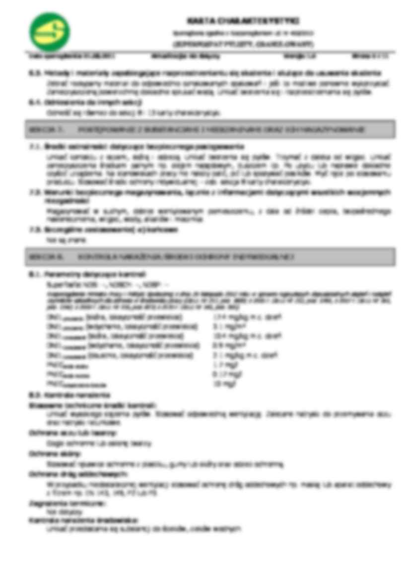 Karta charakterystyki: superfosfat - strona 3