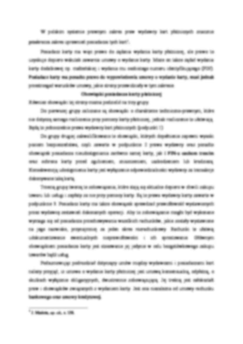 Prawa wydawcy kart płatniczych - wykład - strona 3