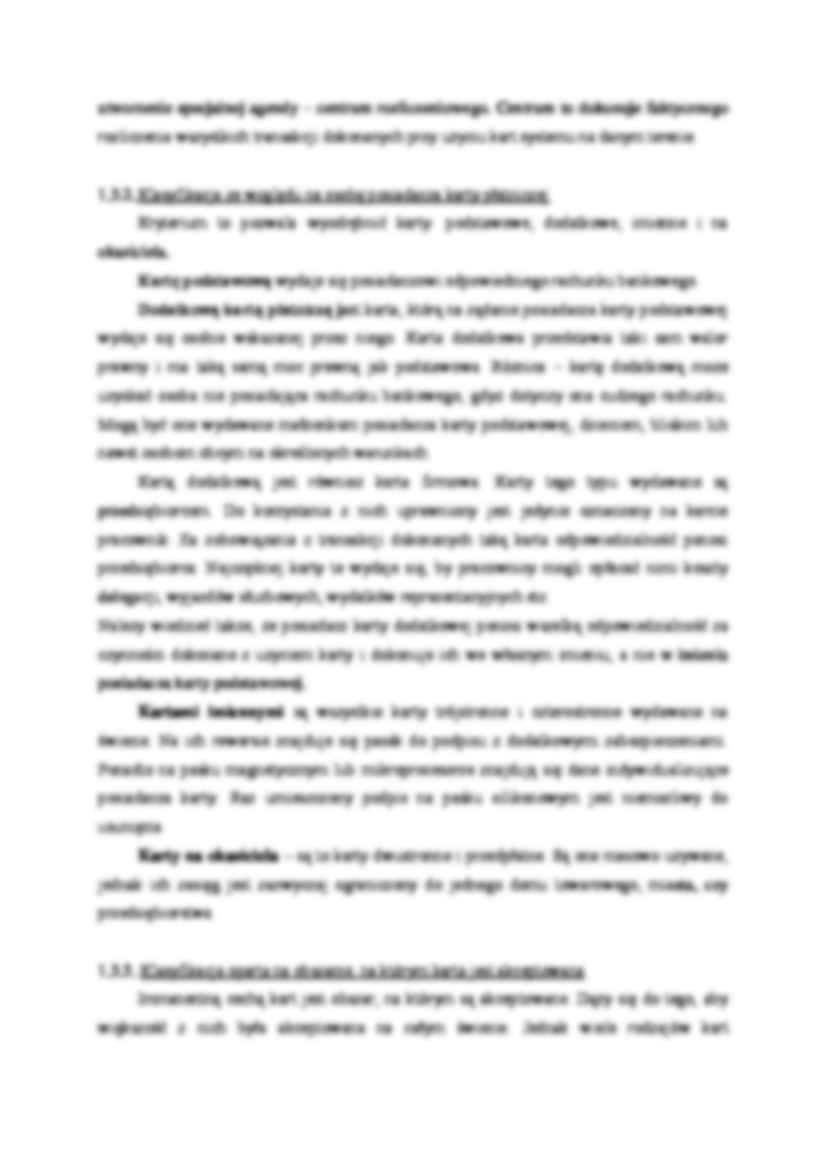 Klasyfikacja kart - wykład - strona 2