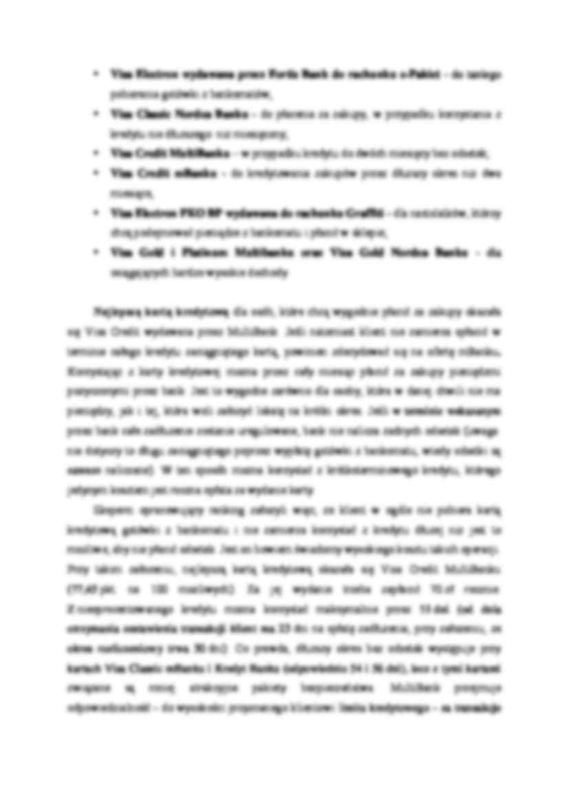 Ranking kart płatniczych dziennika - wykład - strona 2