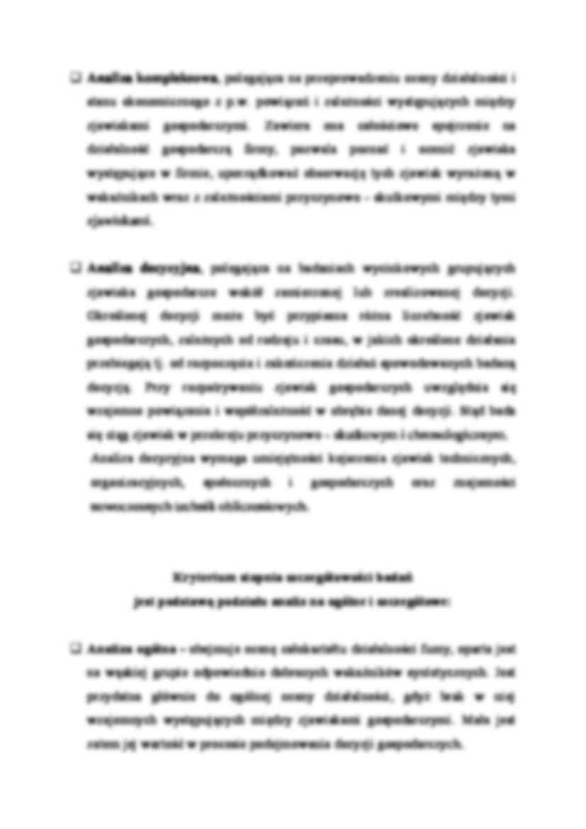 Kryterium przeznaczenia analiz - wykład - strona 3