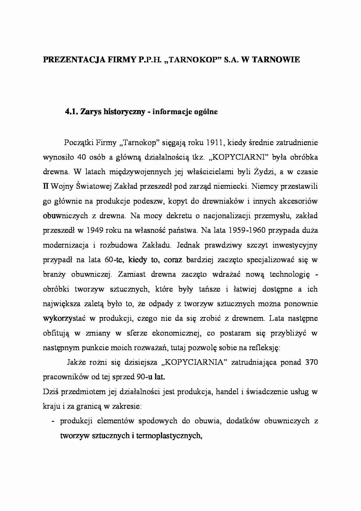 Prezentacja firmy 