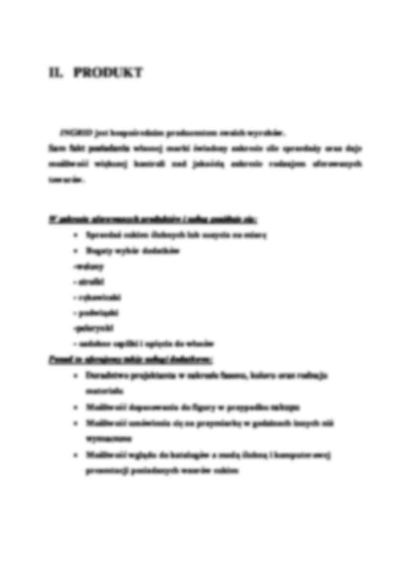 Sprawozdanie o firmie - wykład - strona 2