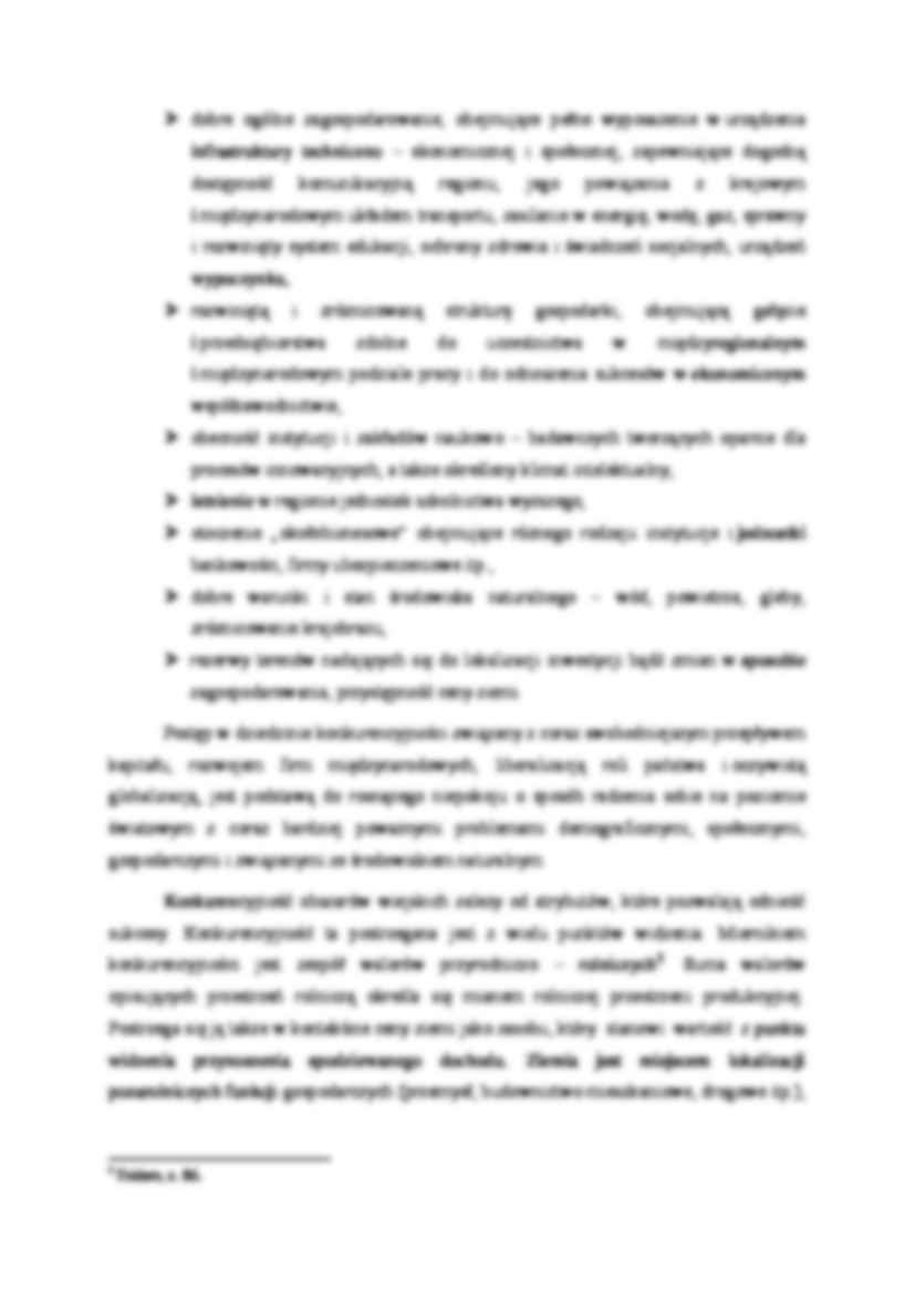 Czynniki konkurencyjności regionów - wykład - strona 3