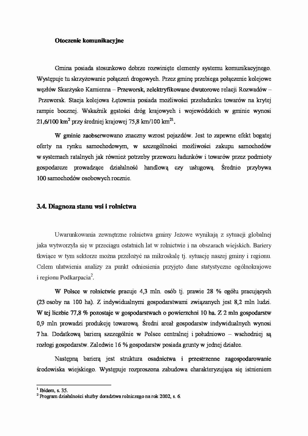 Otoczenie komunikacyjne - wykład - strona 1