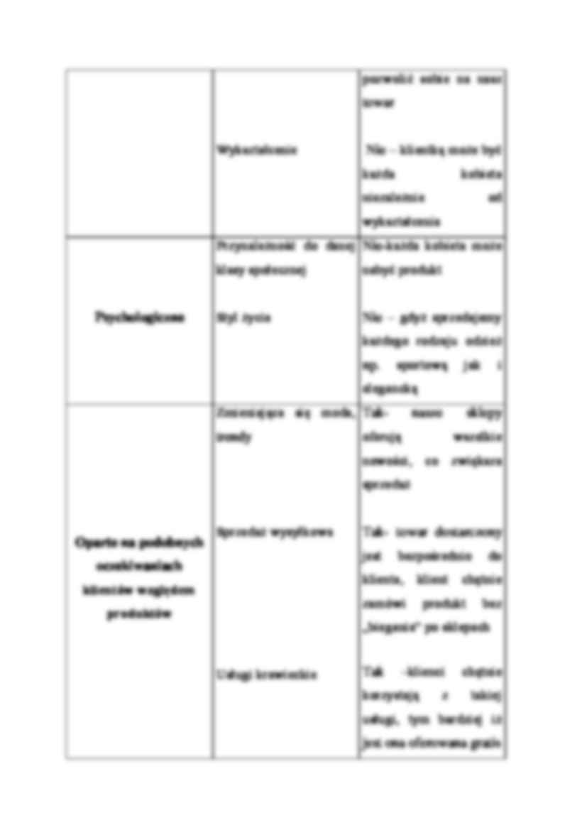 Plan marketingowy - wykład - strona 2