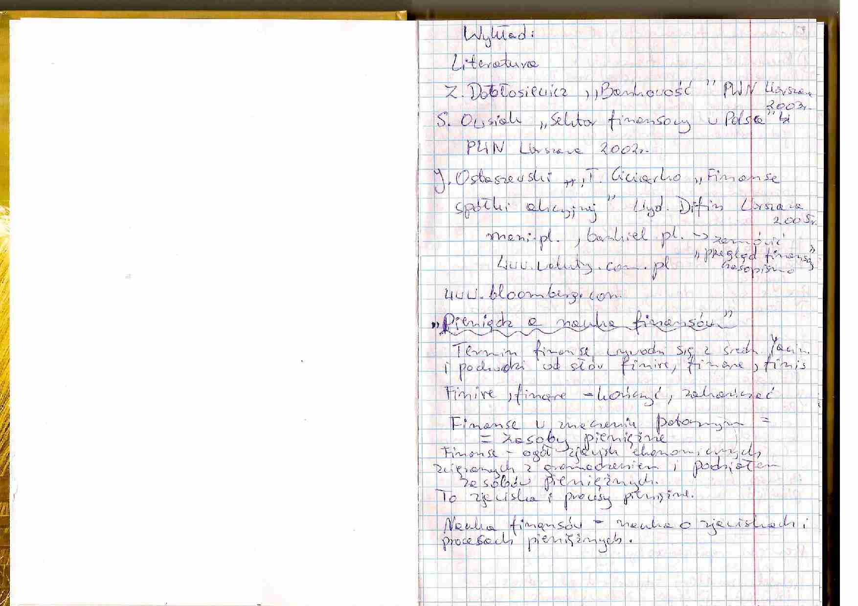Finanse i bankowość - omówienie - strona 1