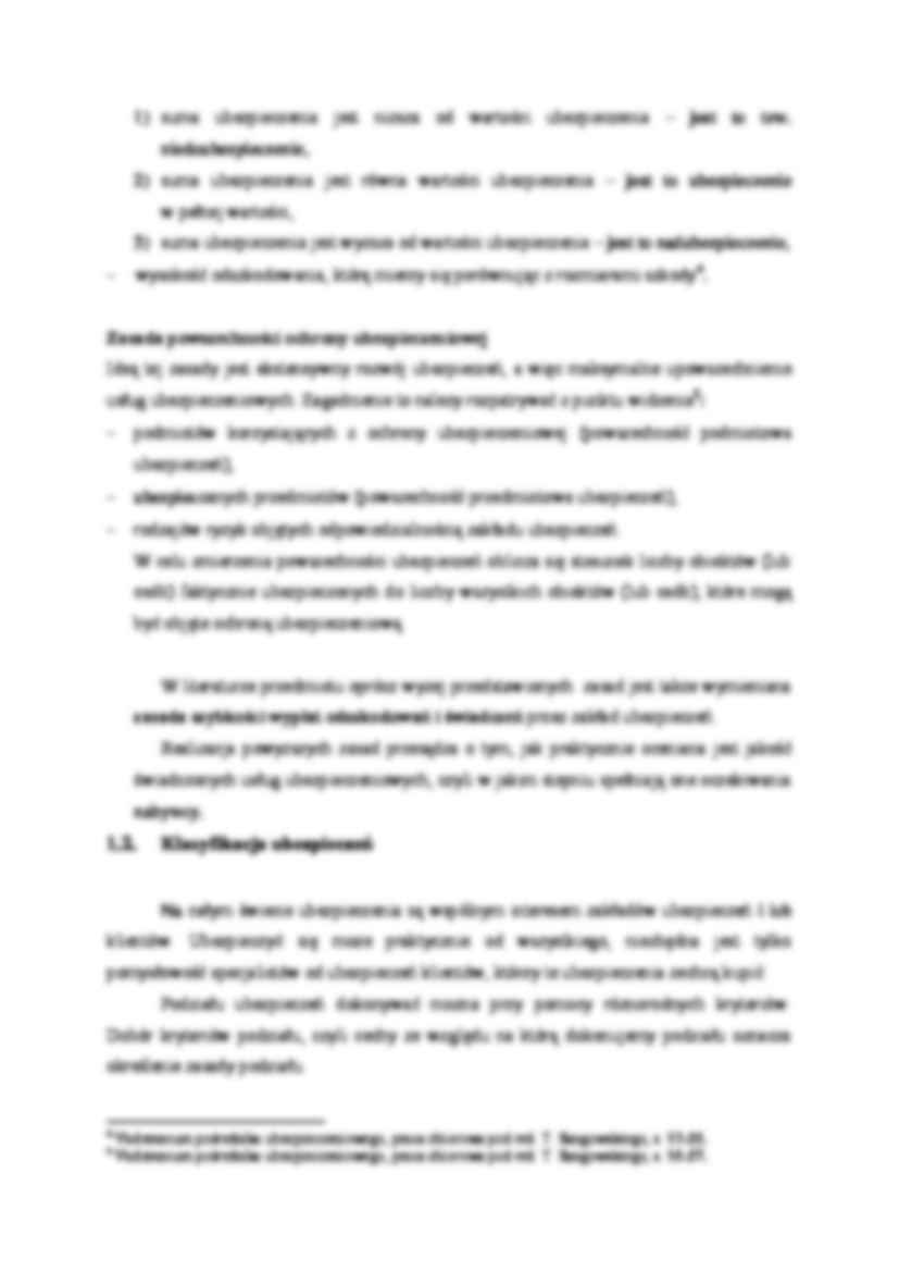 Zasada realności ochrony ubezpieczeniowej - omówienie - strona 2