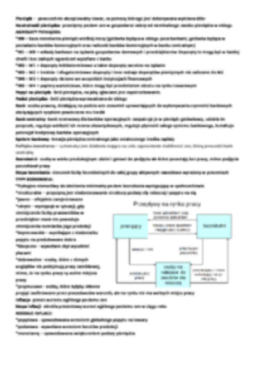 Ekonomia - definicje na egzamin  - strona 3