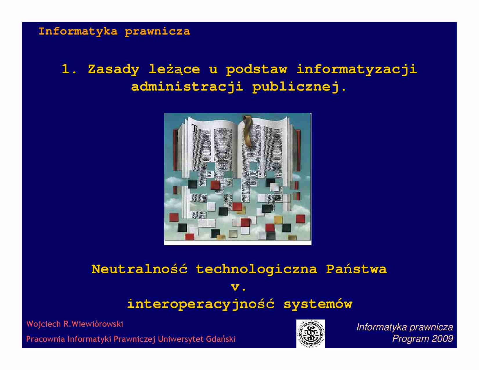 Zasady prawne - omówienie - strona 1