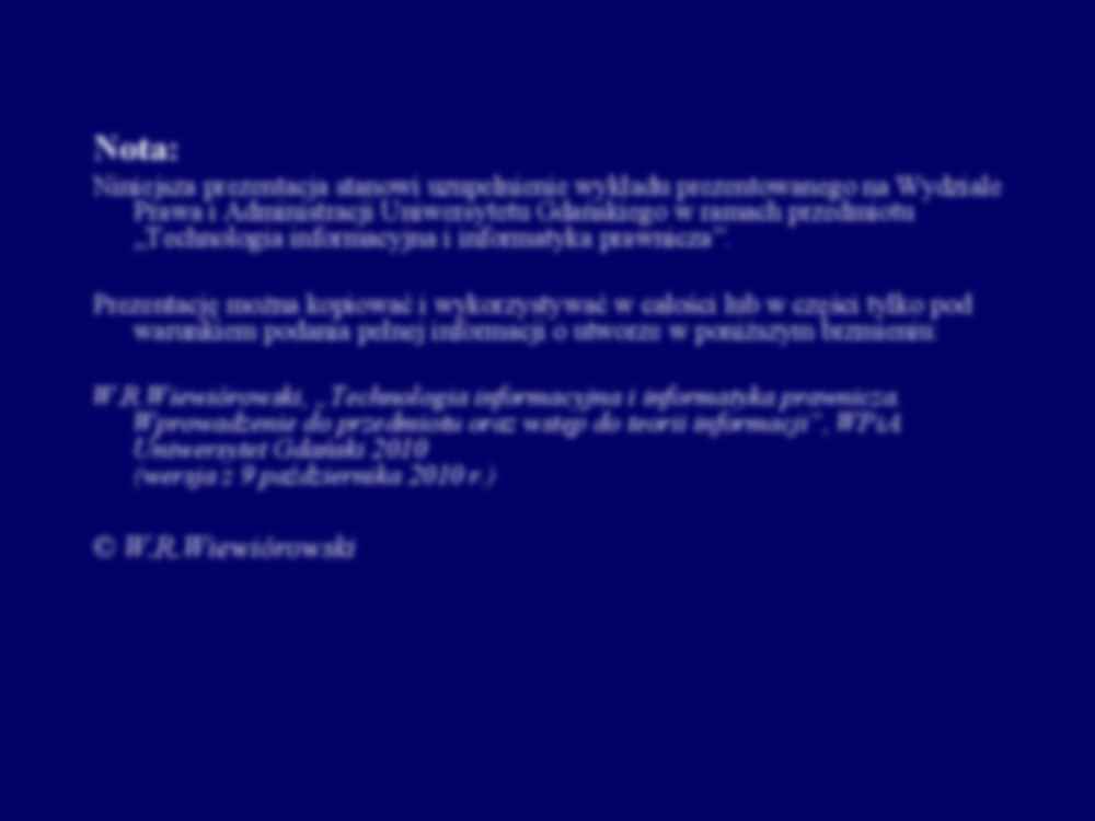 Informatyka w administracji - zagadnienia - wstępne - strona 2