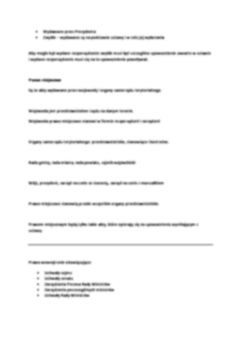 Systemy źródeł prawa - omówienie - strona 3