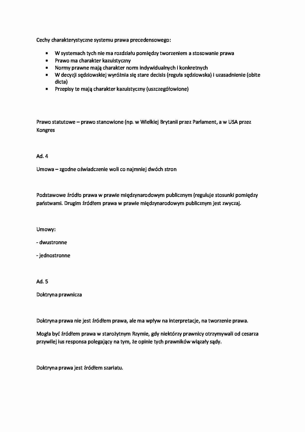 Źródła prawa - omówienie - strona 1