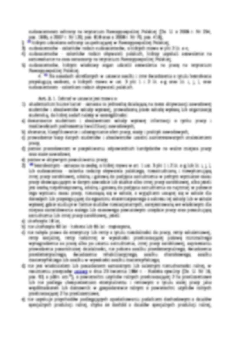Ustawa o promocji zatrudnienia- omówienie - strona 2
