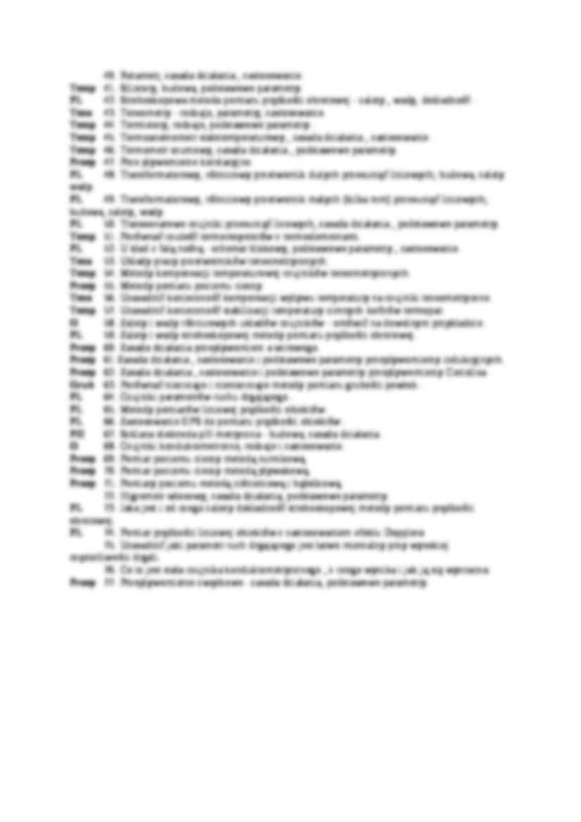 Pytania na egzamin (sem. I) - strona 2