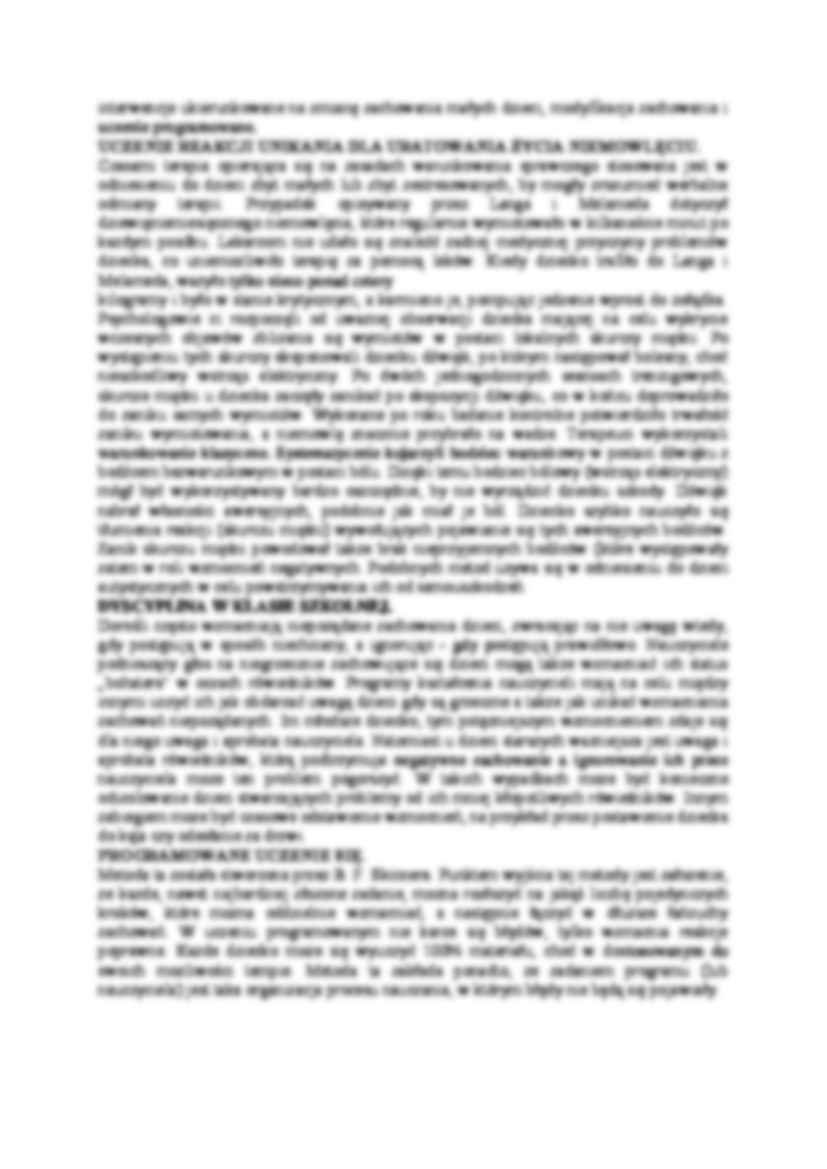 Psychologia ogólna -  nagrody i kary - omówienie  (sem.I) - strona 3