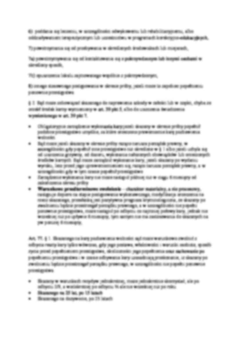 Środki probacyjne - omówienie (II sem) - strona 3