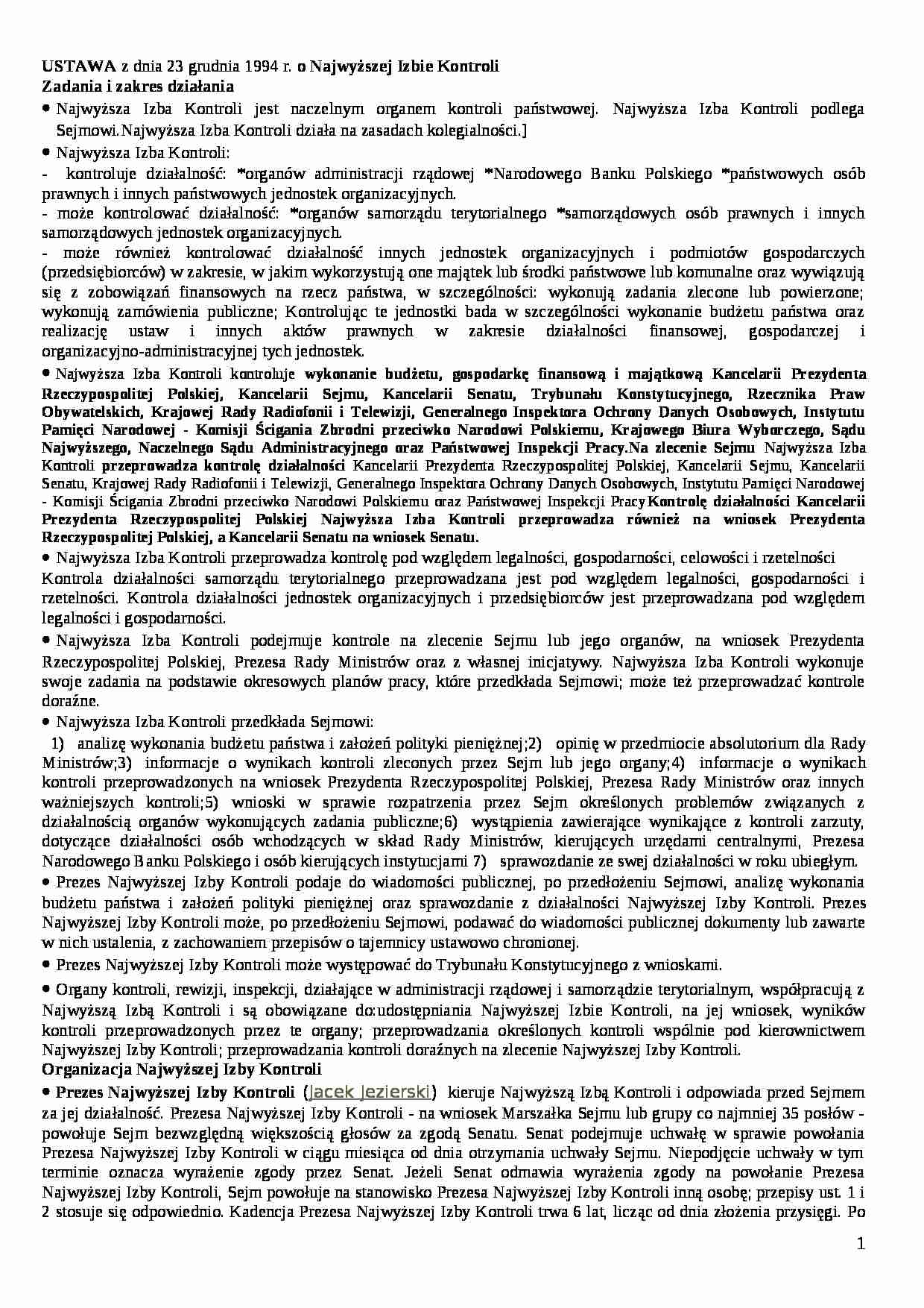 NIK zadania org(II sem) - strona 1