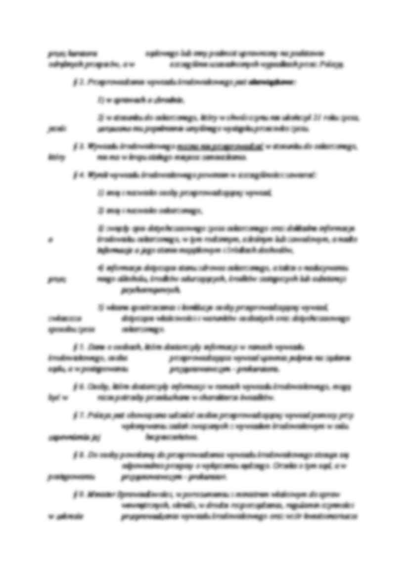 Konstrukcja procesu karnego-opracowanie, V sem - strona 3
