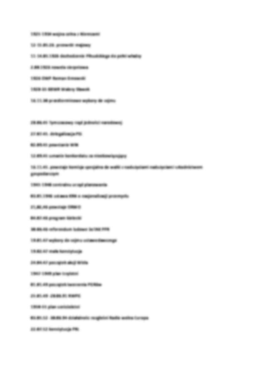 Daty-opracowanie, II sem - strona 2
