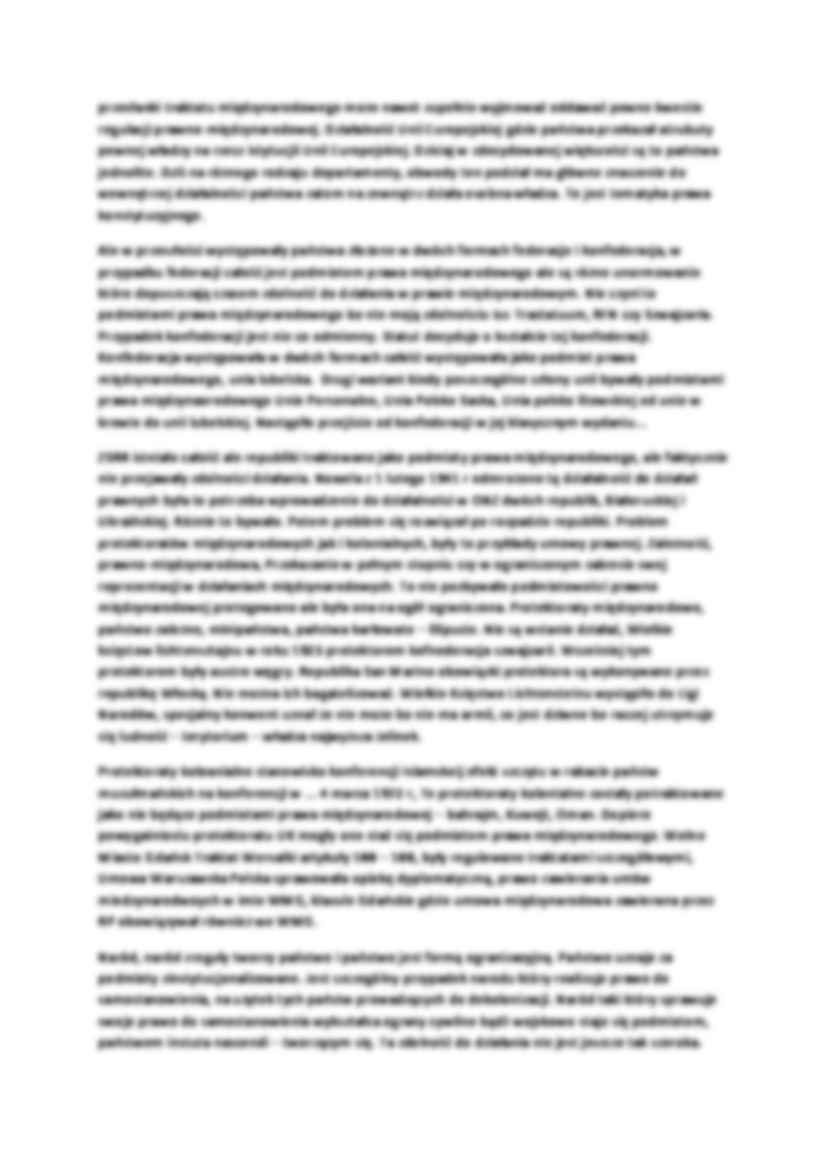  Zagadnienie podmiotowości-opracowanie, V sem - strona 2