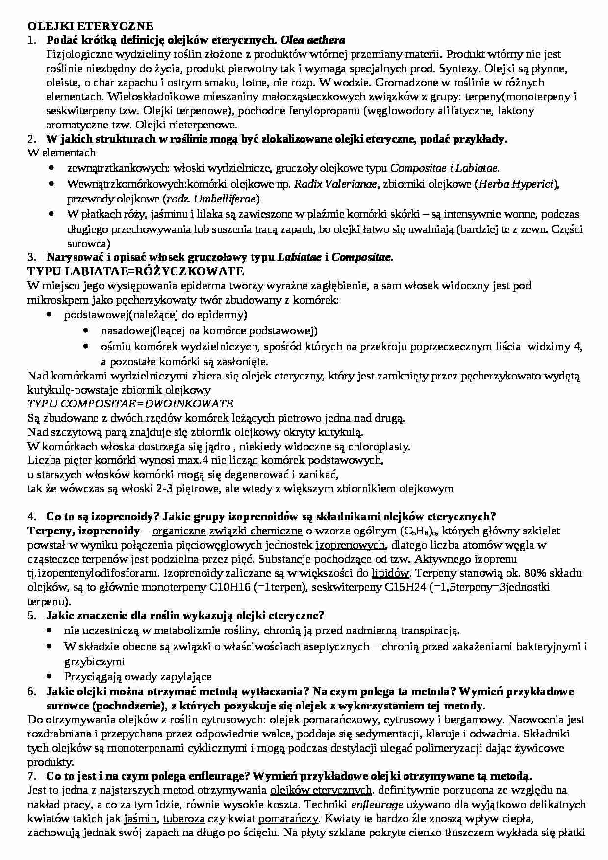 Olejki eteryczne - strona 1