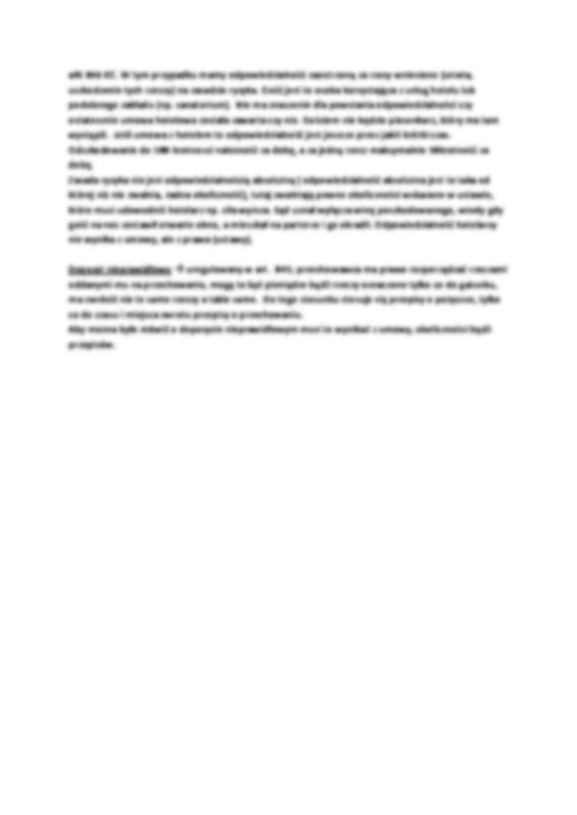 Wykład - umowa przechowania (II sem) - strona 2