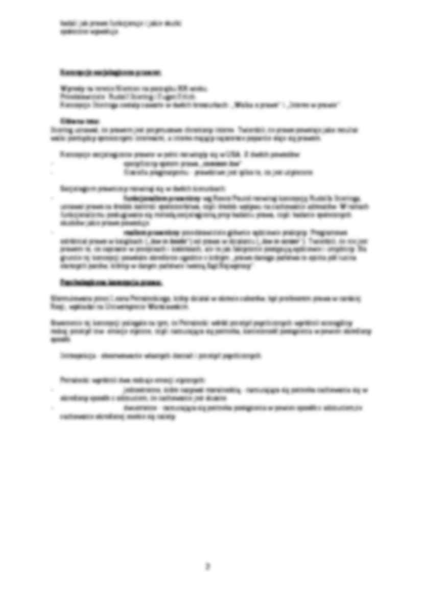 Wykład - definicja prawa - strona 2