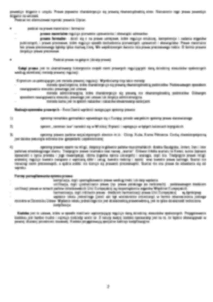 Wykład - systemy prawa - strona 2