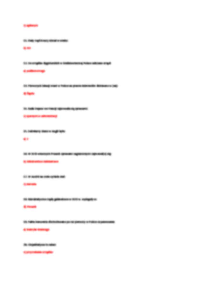 Test z historii administracji - strona 2