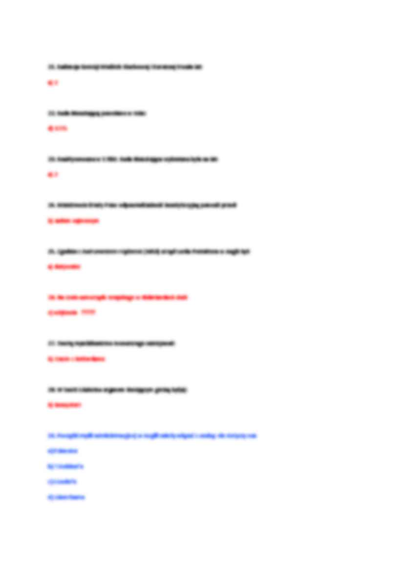 Test z historii administracji - strona 3