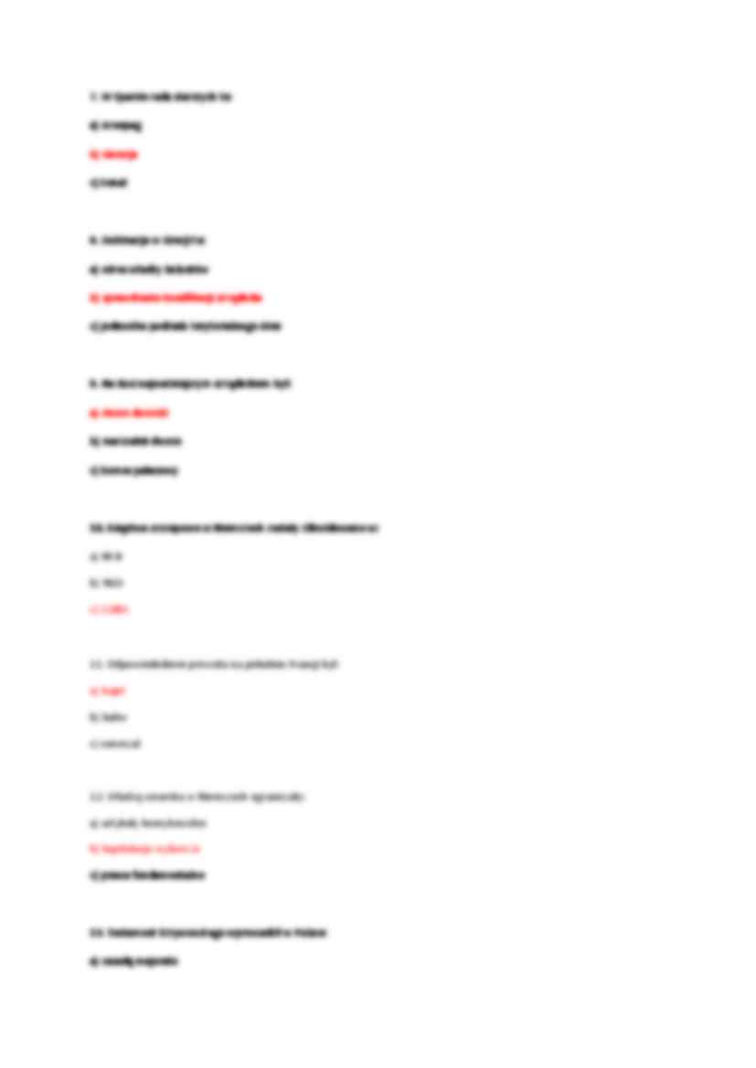 Historia administracji - test - Napoleon Bonaparte - strona 2
