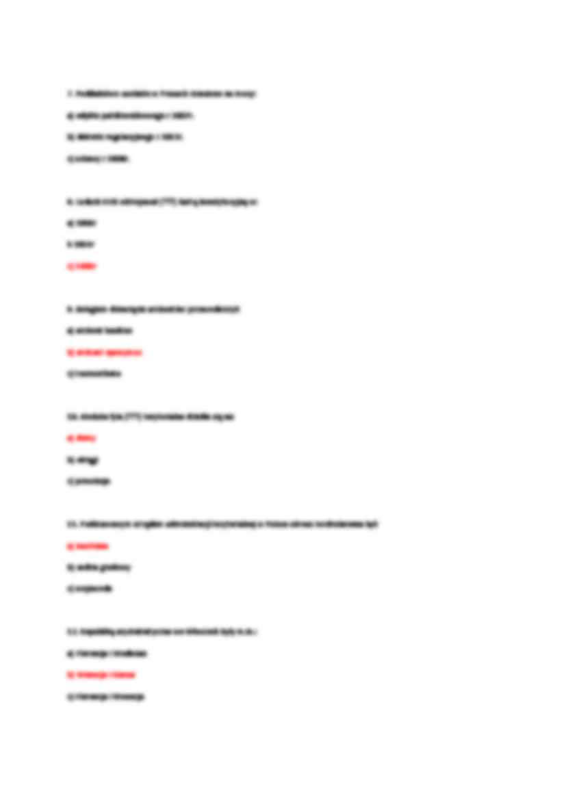 Historia administracji - test - Feudalizm  - strona 2