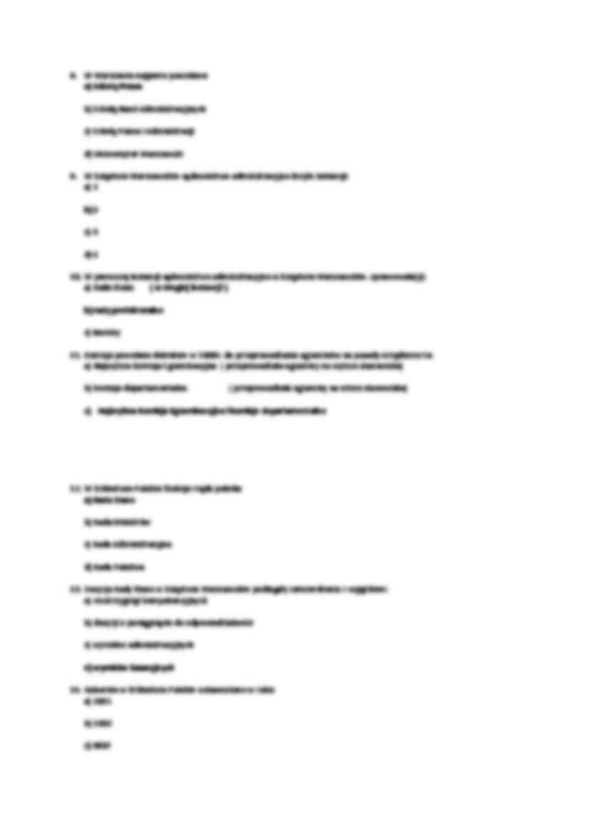 Historia administracji - test - Szkoła Prawa - strona 2
