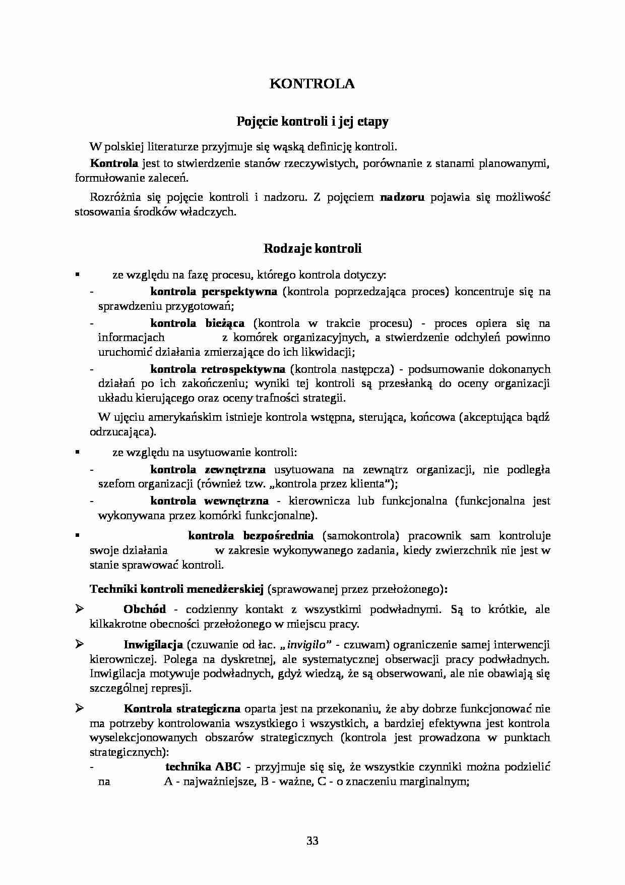 Kotrola - wykład - strona 1