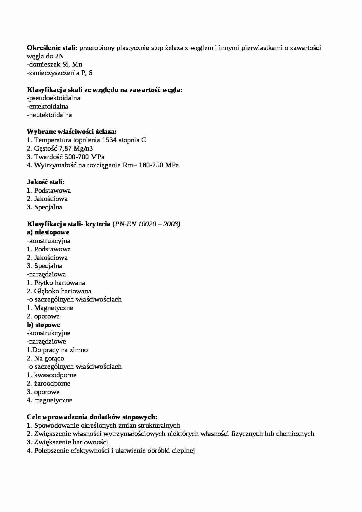 stal (wykład 4) sem IV - strona 1
