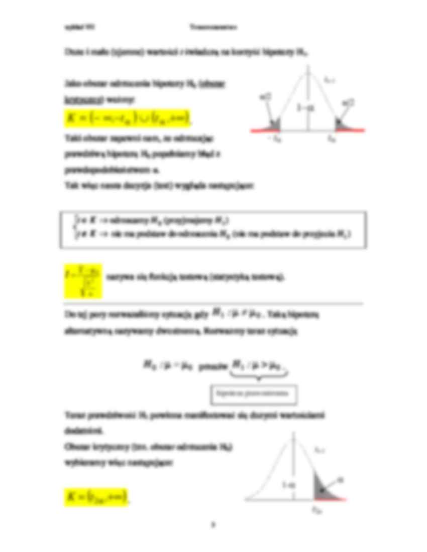 testowanie hipotez statystycznych (sem. IV) (5) - strona 3