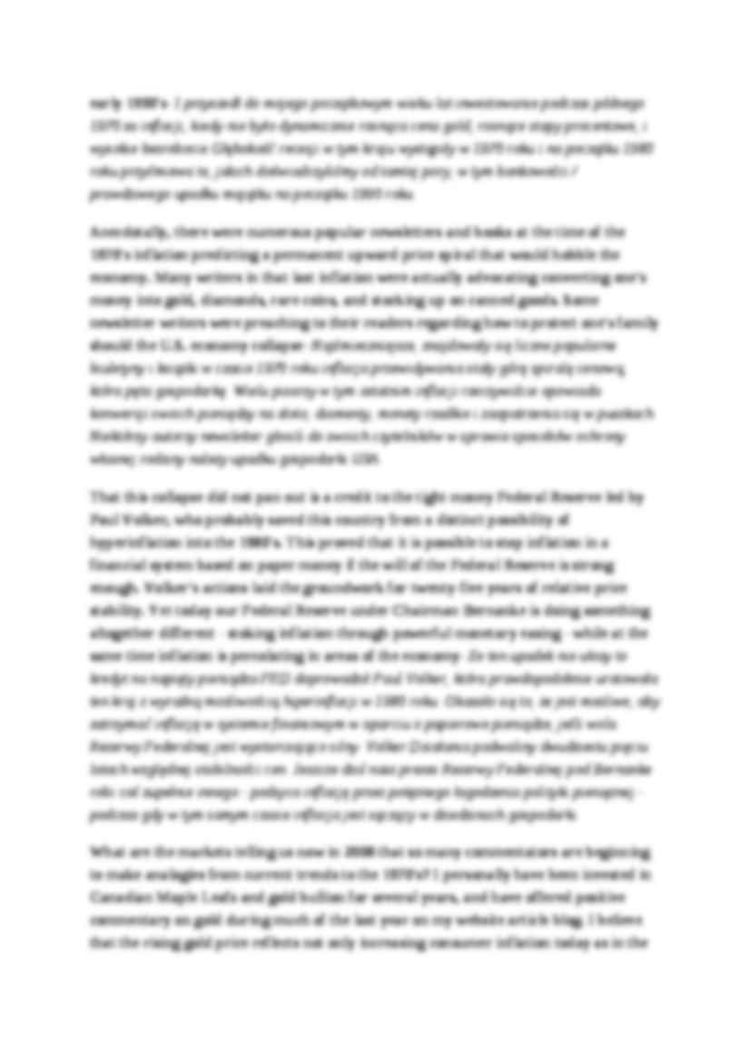 towaroznawstwo- Strategies For The Coming Inflation Of 2009 (SEM IV) - strona 2
