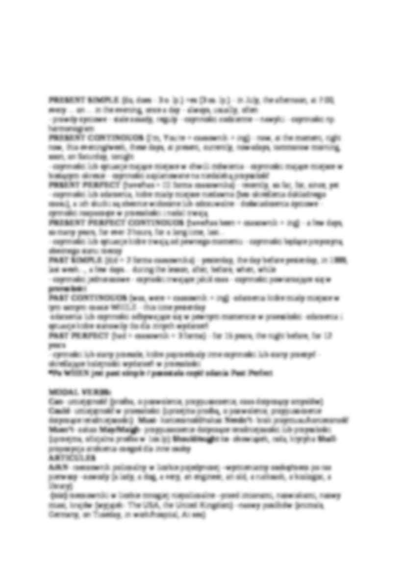 czasy na kolokwium, (sem IV) - strona 3