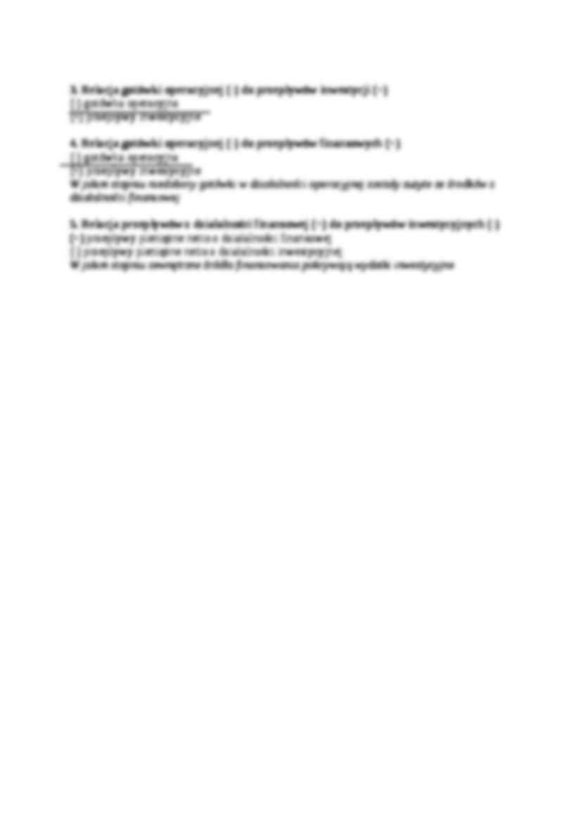 Wykład - rachunek przepływów pieniężnych - strona 3