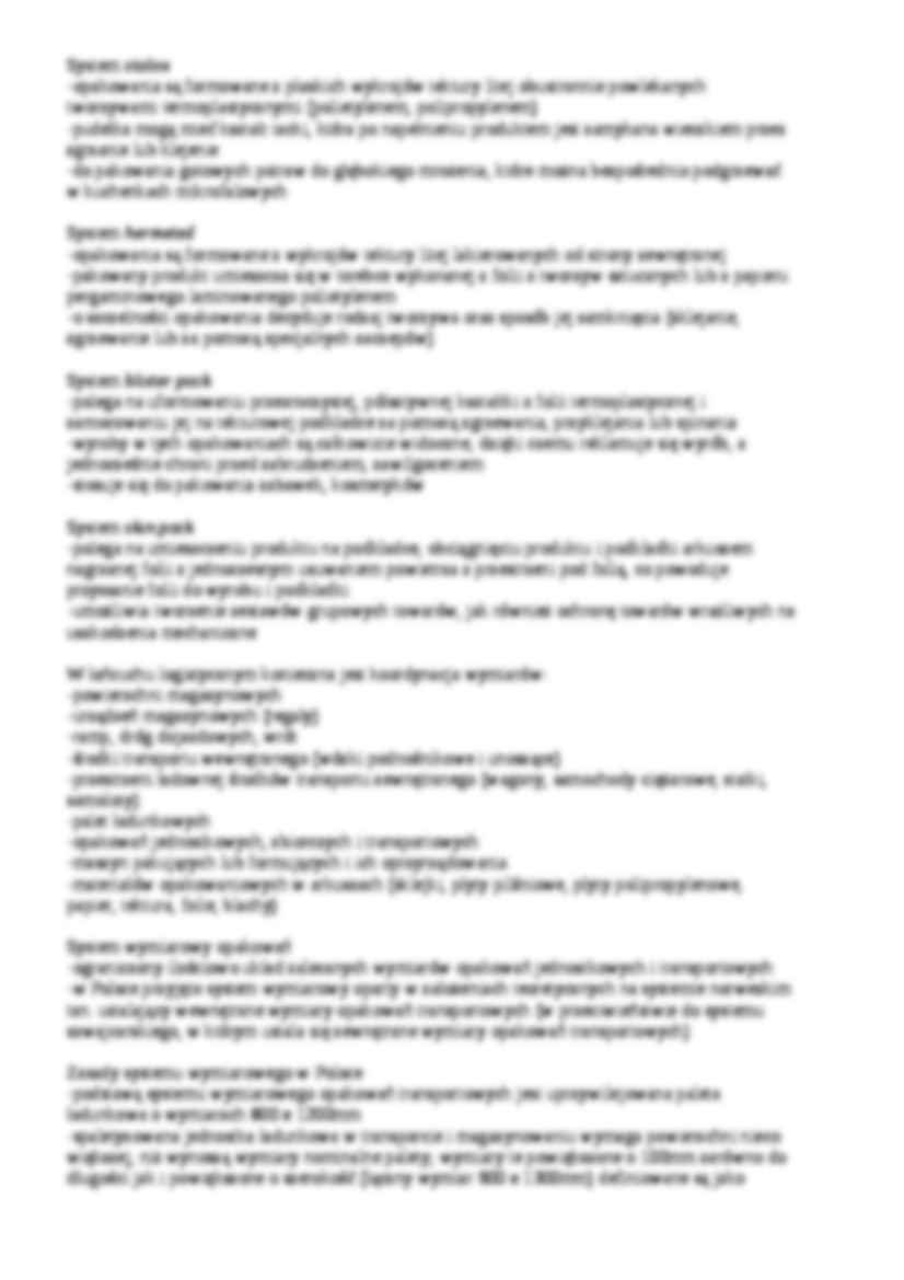 Podział opakowań, sem II - strona 2