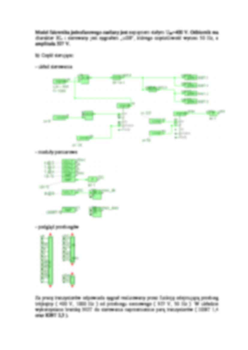 Sprawozdanie: Współpraca falownika jednofazowego z siecią elektroenergetyczną - strona 2
