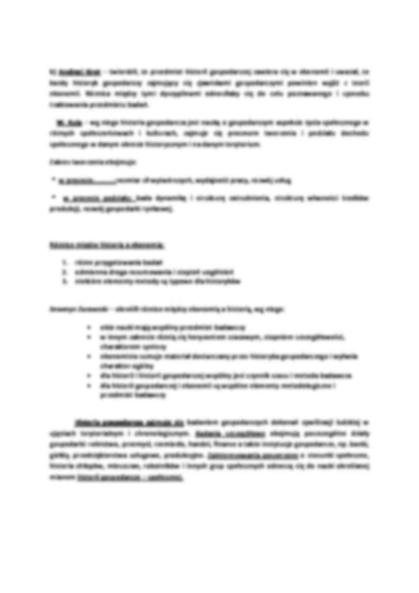 Historia gospodarcza - wykład 1 - strona 3