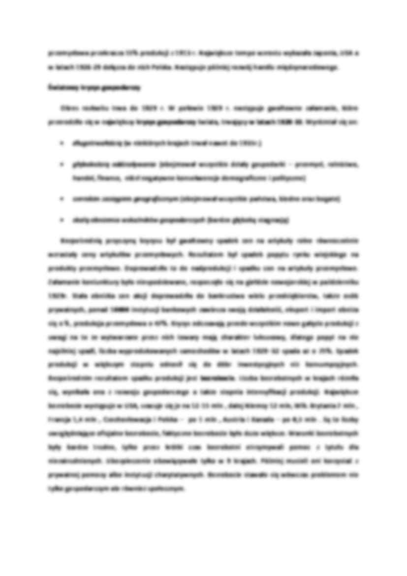 I wojna światowa i światowy kryzys gospodarczy(sem. I) - strona 3