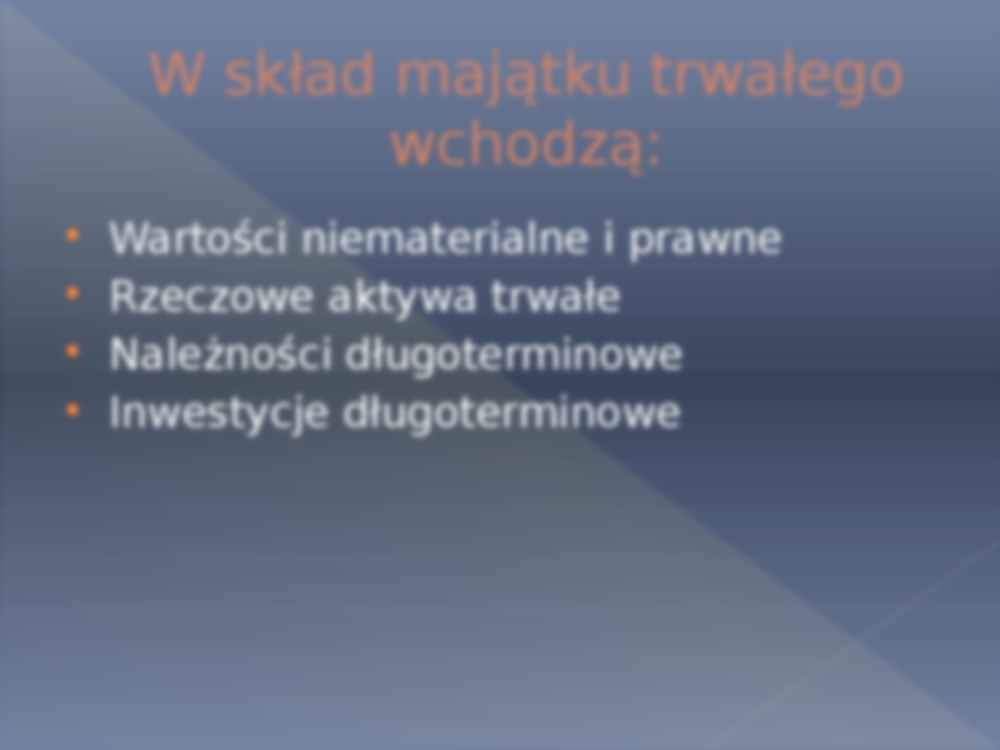 Aktywa trwałe i obrotowe - omówienie  (sem 2) - strona 2