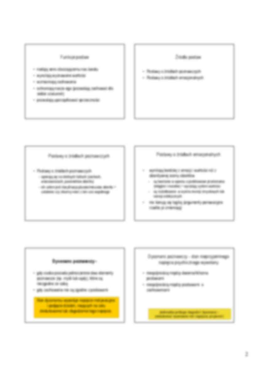 Podstawy Psychologii i Socjologii - postawy (sem 1) - strona 2