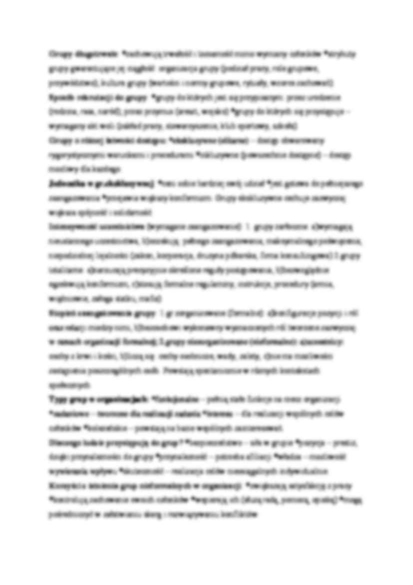 Zbiorowość a grupa - omówienie (sem I) - strona 2