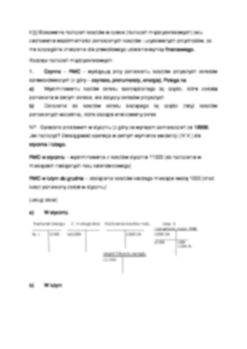 Warianty rachunków kosztów - omówienie (sem II) - strona 2