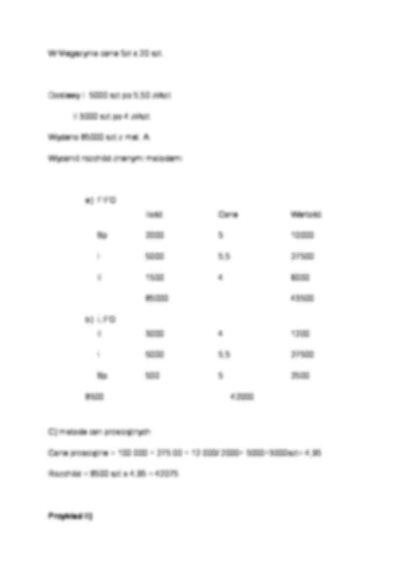 Ceny ewidencyjne - omówienie (sem II) - strona 2